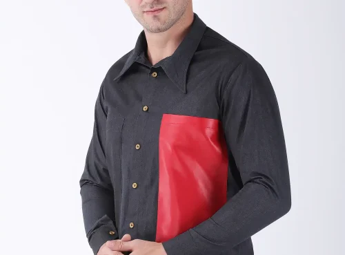 Double pocket shirts for men